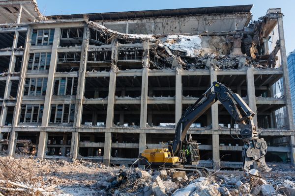Commercial Building Demolition in Conway
