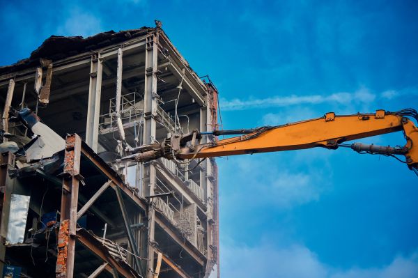 Factory Demolition in Conway