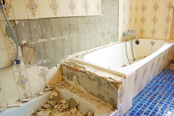 Shower Demolition in Conway