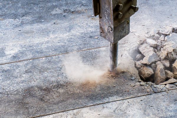 Concrete Patio Removal in Conway