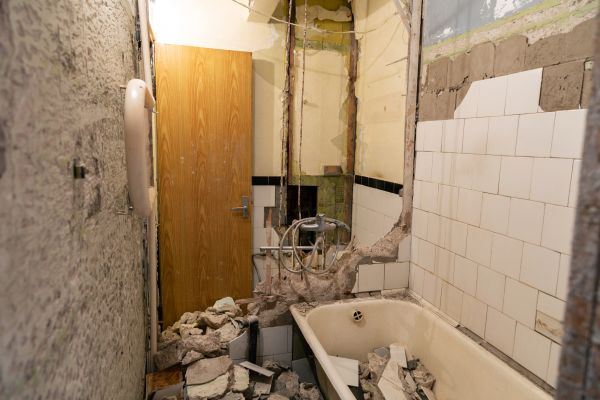 Shower Tile Demolition in Conway